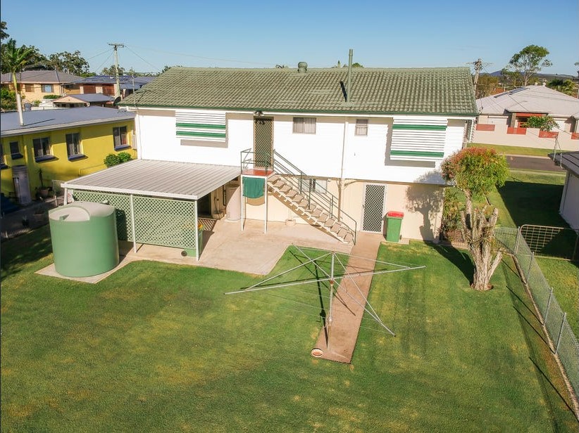 Brisbane backyard before the outdoor-living transformation